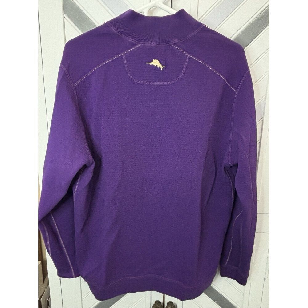 Tommy Bahama Men's University of Washington Collegiate Reversible Pullover - Picture 5 of 13